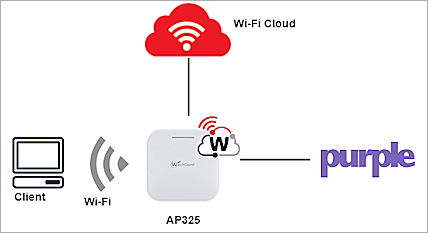 Diagram of the Skyfii workflow topology